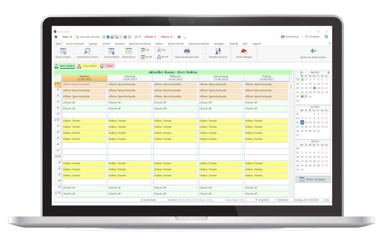Online-Terminvergabe mit TimeControl