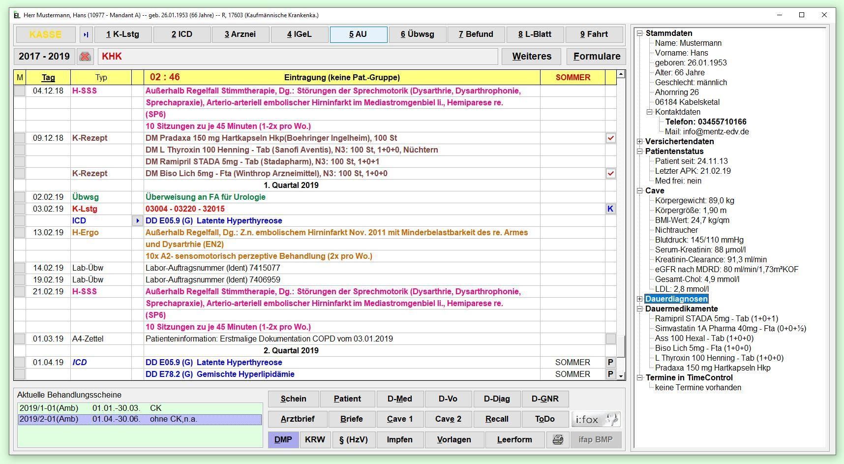 Praxissoftware für Ärzte