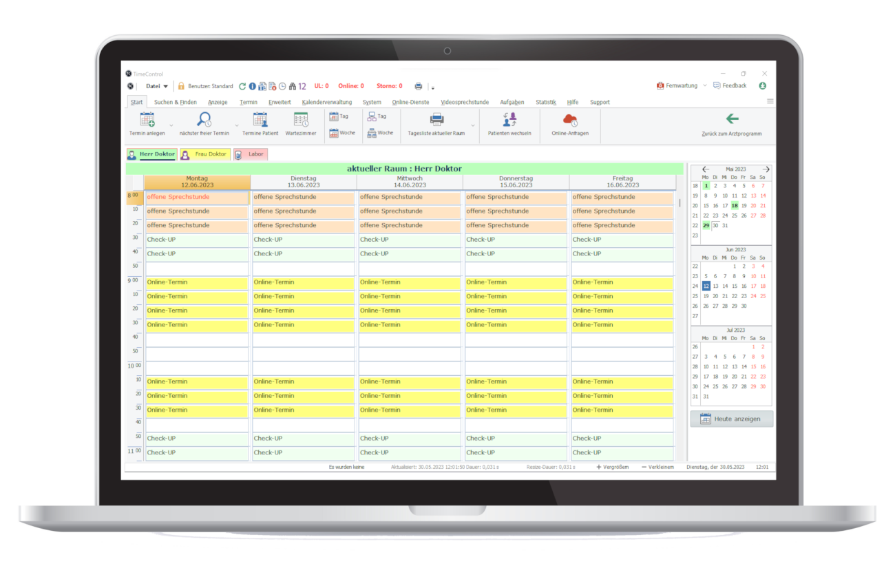 Online-Terminvergabe mit TimeControl